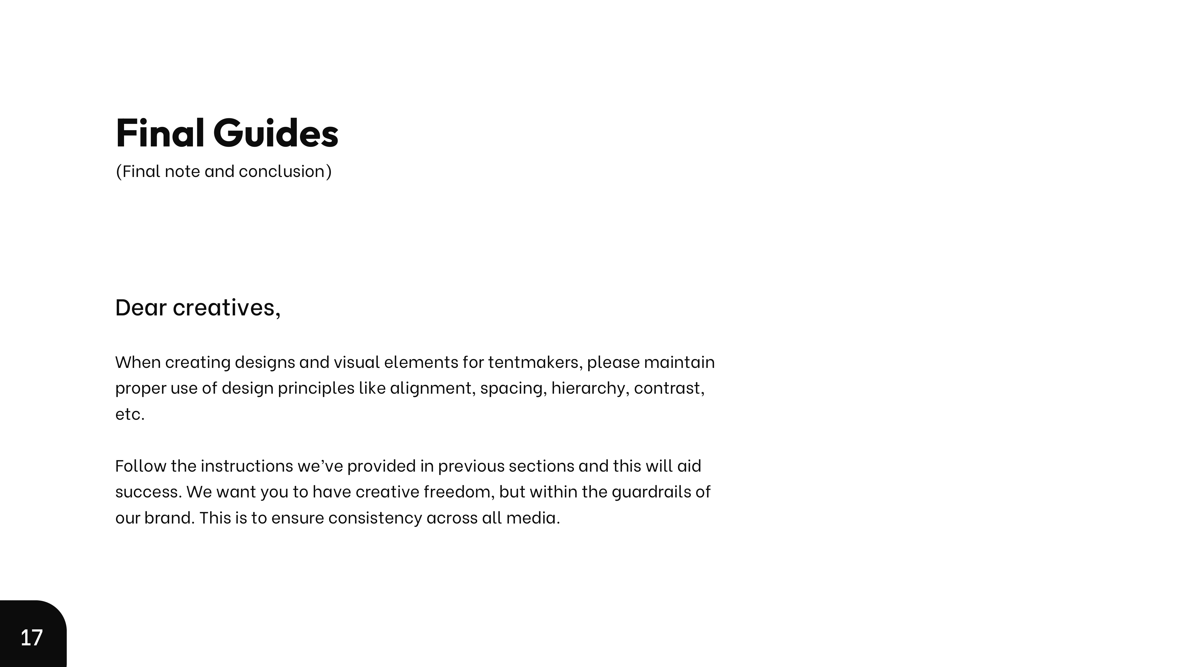 Tentmakers Visual Guide - Page 17